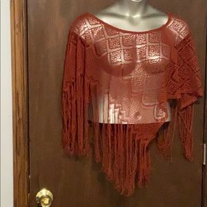 Forever 21 Burnt Orange Shawl